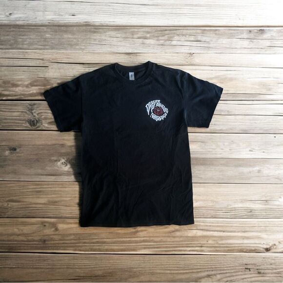 Men’s Graphic T-Shirt l Black, Short Sleeve l Desert of Talking Shadows l M EUC - Picture 3 of 11
